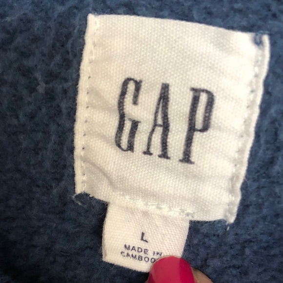 GAP Womens Dark Blue Crewneck Sweater - Picture 2 of 2